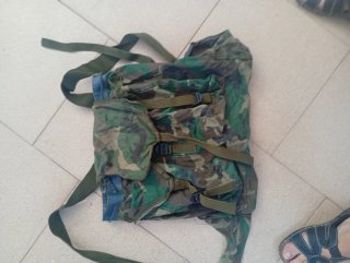 Macuto militar camuflaje