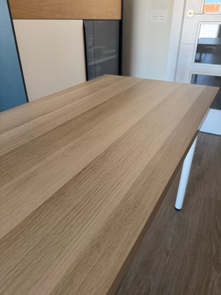 Mesa escritorio IKEA LAGKAPTEN/ADILS madera y meta