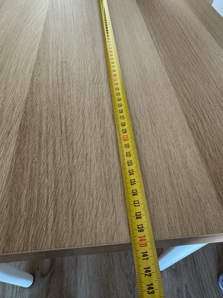 Mesa escritorio IKEA LAGKAPTEN/ADILS madera y meta