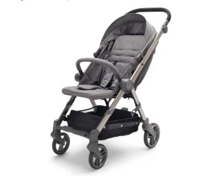 Silla de paseo Twistshake gris