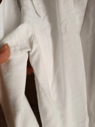 Camisa Zara Blanca Mujer Talla XS