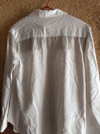 Camisa Zara Blanca Mujer Talla XS