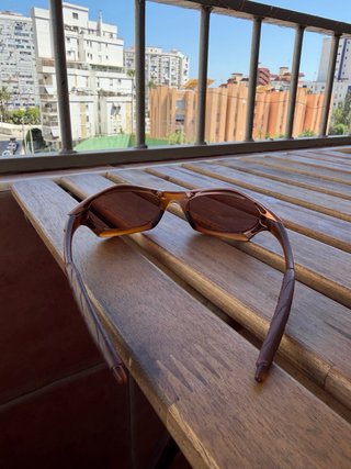 Oakley Splice 2000s Gafas de Sol Marrón Dorado