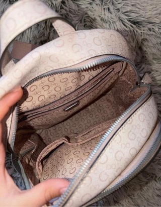 Mochila Guess Beige Original