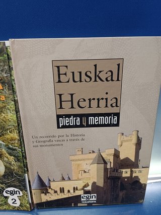 3 libros, Breve historia ilustrada Euskal Herria, piedra y memoria, Perretxikuak