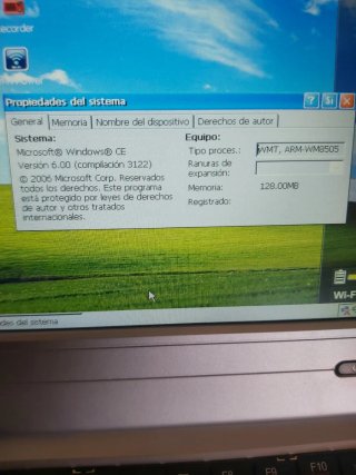 Mini Ordenador Portátil Windows CE