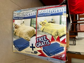 Colchón inflable con bomba eléctrica
