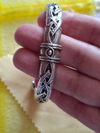 Pulsera Plata Diseño dragon