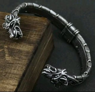 Pulsera Plata Diseño dragon