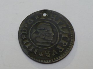 16 Maravedíes Felipe IV 1663 Sevilla R