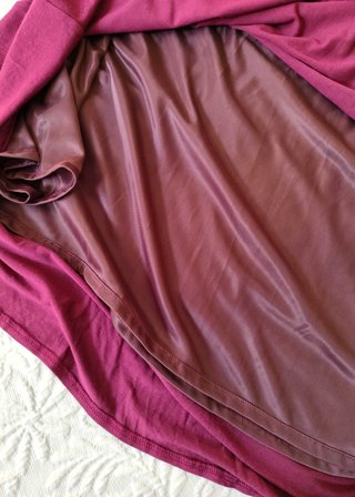 Vestido midi burdeos de Trucco, S