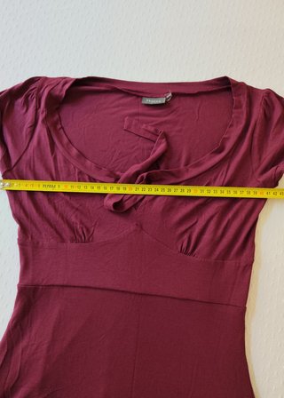 Vestido midi burdeos de Trucco, S