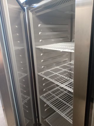 Refrigerador Vertical Inox Tefcold