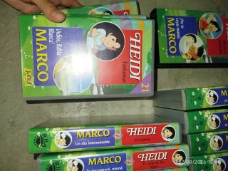 Colección VHS Heidi y Marco (Español)