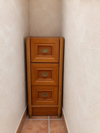 Habitación Madera Maciza: Cama Nido + Cajoneras