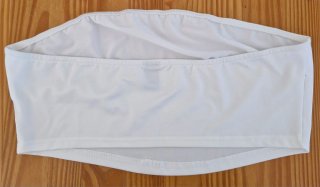 Top/sujetador blanco T46