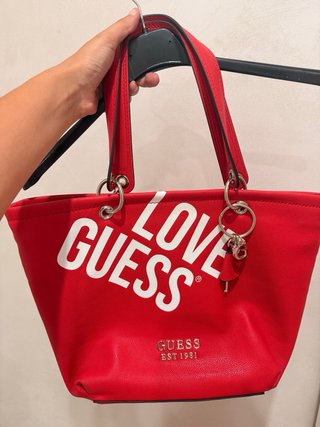 Borsa Guess Donna Rossa