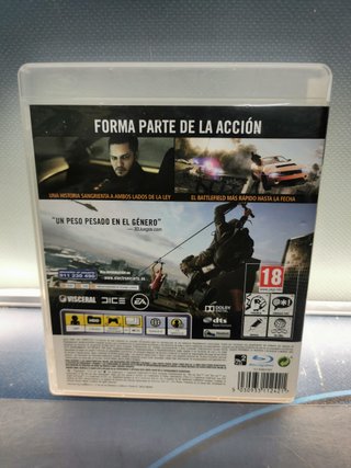 videojuego, Juego PS3 / PlayStation 3, Battlefield hardline buen estado
