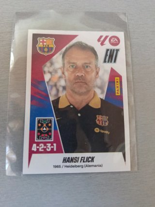 Cromo Hansi Flick Ent 4-2-3-1 Panini