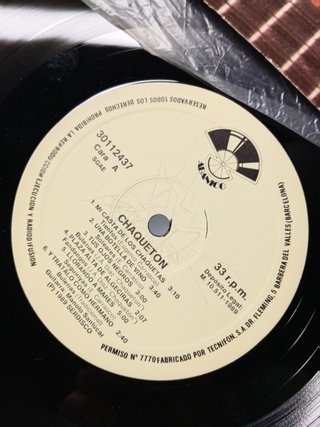 disco LP, vinilo, CHAQUETON - MUSEO DEL FLAMENCO, GUITARRA MANOLO SANLUCAR