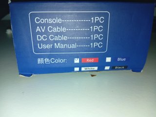 Consola Retro 400 Juegos 3.0 TFT Azul