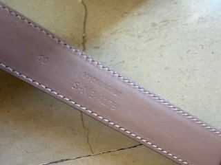 Cintura Celine Marrone Oro