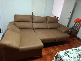 Sofá Rexlone Beige/Marrón 2.70m