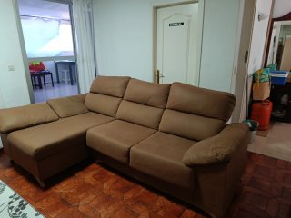 Sofá Rexlone Beige/Marrón 2.70m