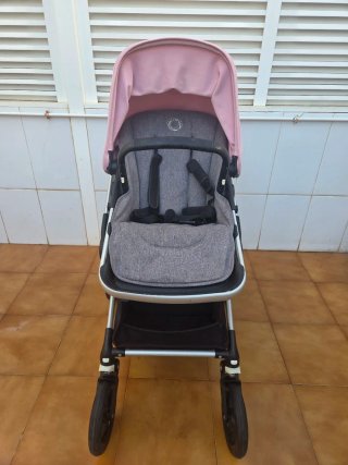 Bugaboo Fox 3 Gris/Rosa