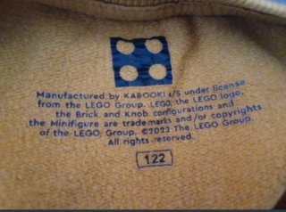 Sudadera niño policía Lego