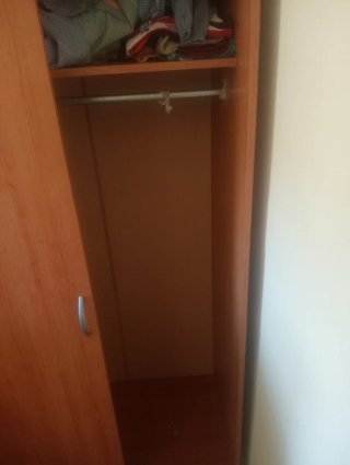 Armario madera 2 puertas correderas