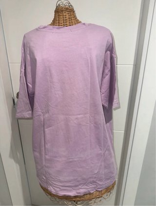 Camiseta Estampada Flores Monet Lila