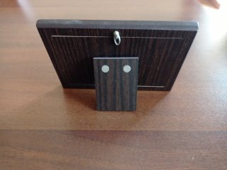 Portafoto doppio argento design moderno
