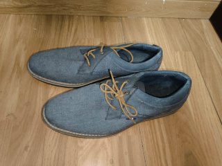 Mocasines Azules/Grises