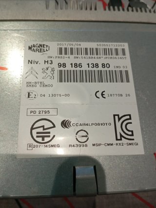 Módulo navegación GPS smeg Peugeot 308 II t9
