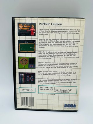 Parlour Games Sega Master system