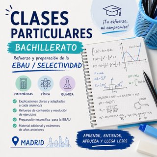 Clases de Refuerzo de Bachillerato/PAU