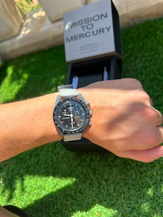 Omega Speedmaster Mission to Mercury Swatch