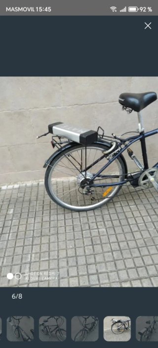 Bici eléctrica paseo ruedas grandes