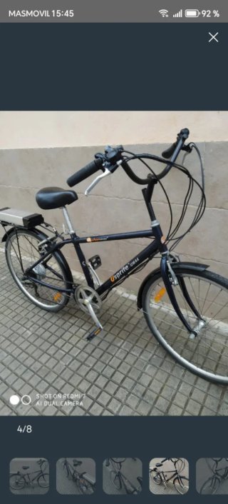 Bici eléctrica paseo ruedas grandes