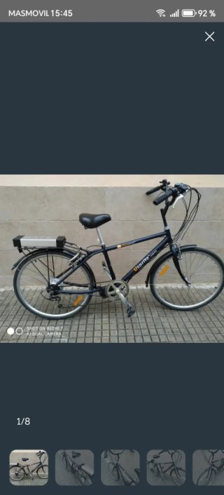 Bici eléctrica paseo ruedas grandes