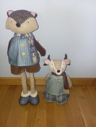 Muñecos de trapo decorativos