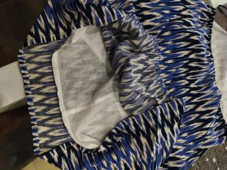 Vestido estampado mujer