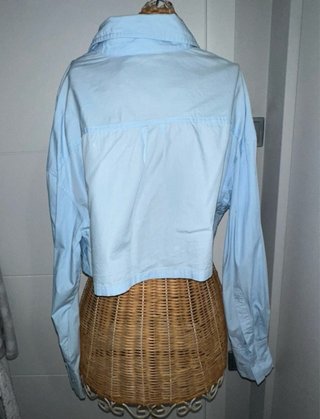 Camisa manga larga azul