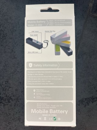 Lote 30 Powerbanks 2200 mAh