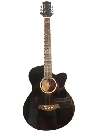 Guitarra Electroacústica Tiger Negra