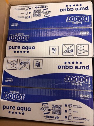 Dodot Pure Aqua Toallitas Húmedas 1800uds