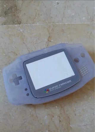 Carcasa transparente Game Boy Advance