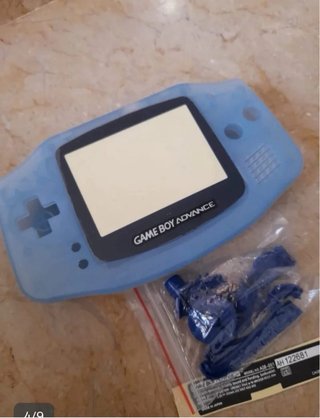 Carcasa transparente Game Boy Advance