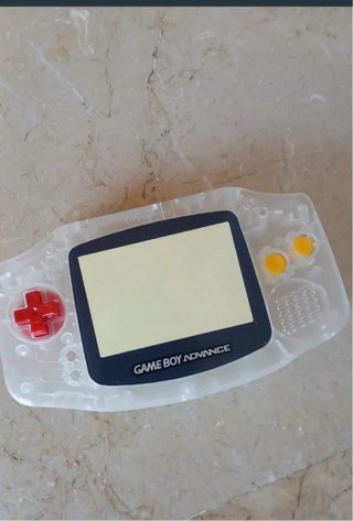 Carcasa transparente Game Boy Advance
